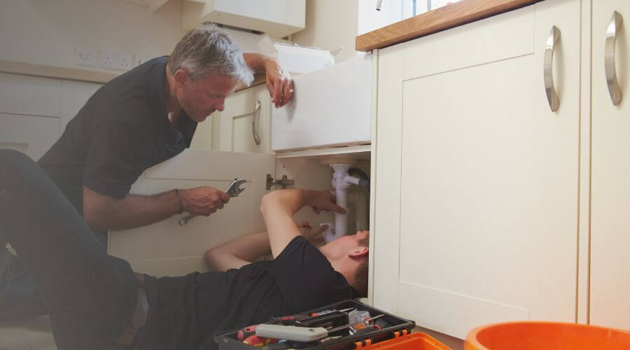 Professional burst pipe repair services in Minden, TX
